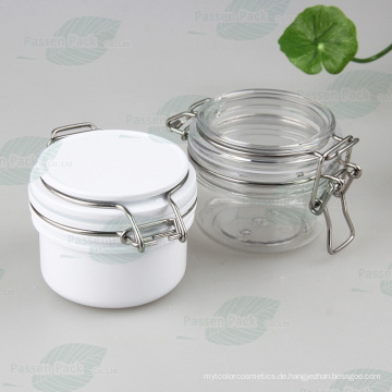 Hochwertige Kunststoff-luftdichte Kosmetik-Glas, Kunststoff-Maske Jar (PPC-39)